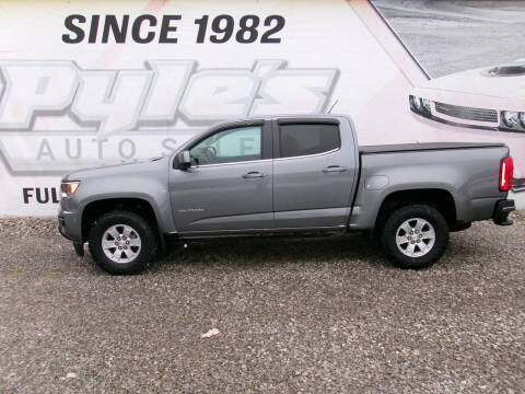 2018 Chevrolet Colorado for sale at Pyles Auto Sales in Kittanning PA