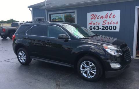 2017 Chevrolet Equinox for sale at Winkle Auto Sales LLC in Anderson IN
