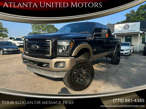 2013 Ford F-250 Super Duty for sale at Atlanta United Motors in Jefferson GA