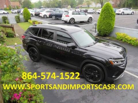 2022 Volkswagen Atlas for sale at Sports & Imports INC in Spartanburg SC