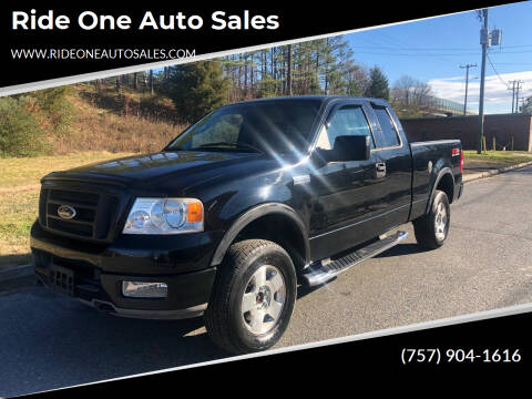2004 Ford F-150 for sale at Ride One Auto Sales in Norfolk VA