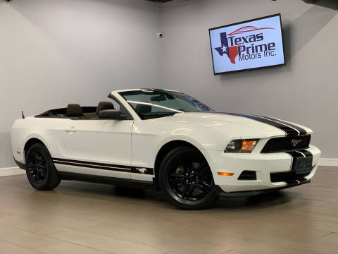 2012 Ford Mustang for sale at Texas Prime Motors in Houston TX