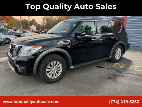 2018 Nissan Armada for sale at Top Quality Auto Sales in Westport MA