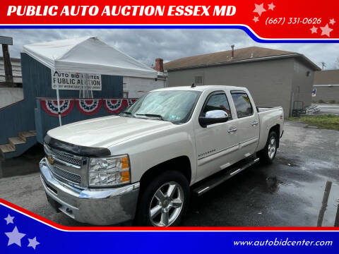 2013 Chevrolet Silverado 1500 for sale at PUBLIC AUTO AUCTION ESSEX MD in Essex MD