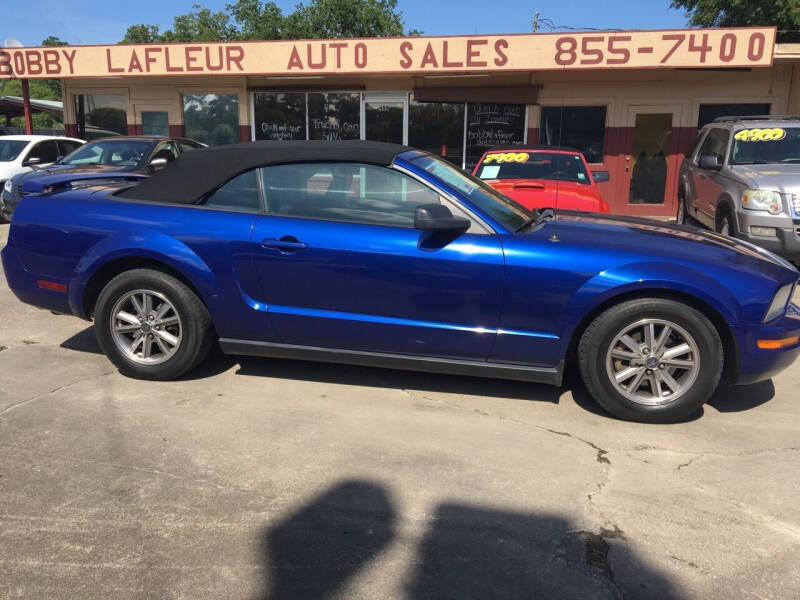 2005 Ford Mustang for sale at Bobby Lafleur Auto Sales in Lake Charles LA