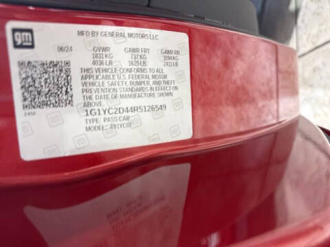 2024 Chevrolet Corvette Stingray