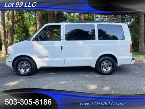 2002 Chevrolet Astro for sale at LOT 99 LLC in Milwaukie OR