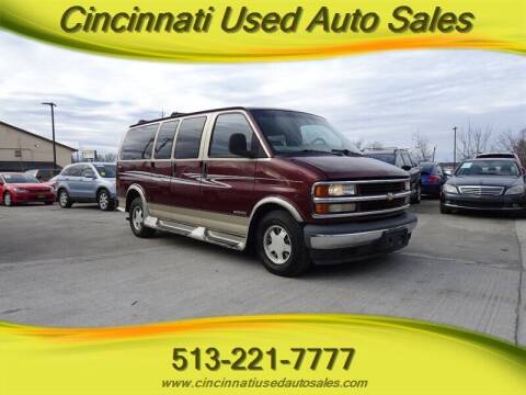 2000 Chevrolet Express for sale at Cincinnati Used Auto Sales in Cincinnati OH