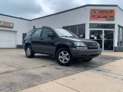 2000 Lexus RX 300 for sale at HIGHLINE AUTO LLC in Kenosha WI