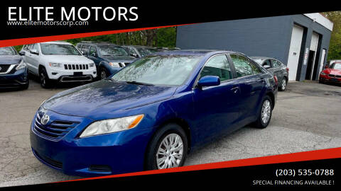 2007 Toyota Camry for sale at ELITE MOTORS in West Haven CT