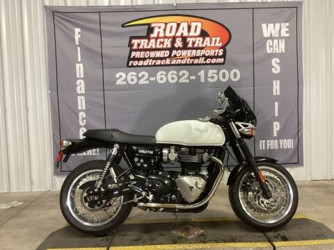 2016 Triumph Thruxton 1200 Pure White for sale at Road Track and Trail in Big Bend WI