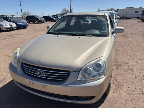 2006 Kia Optima for sale at PYRAMID MOTORS - Fountain Lot in Fountain CO