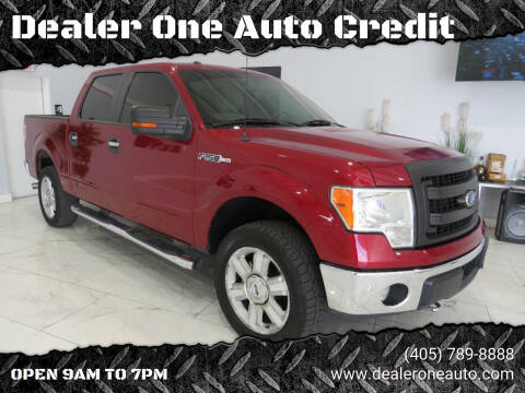 2014 Ford F-150 for sale at Dealer One Auto Credit in Oklahoma City OK