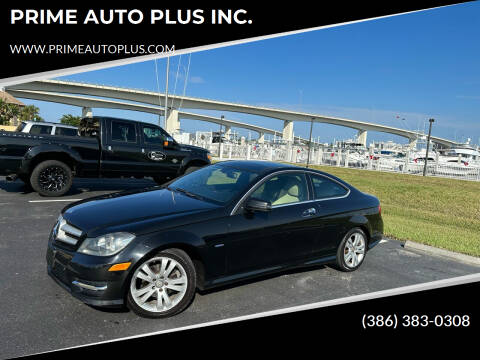 2012 Mercedes-Benz C-Class for sale at PRIME AUTO PLUS INC. in Daytona Beach FL