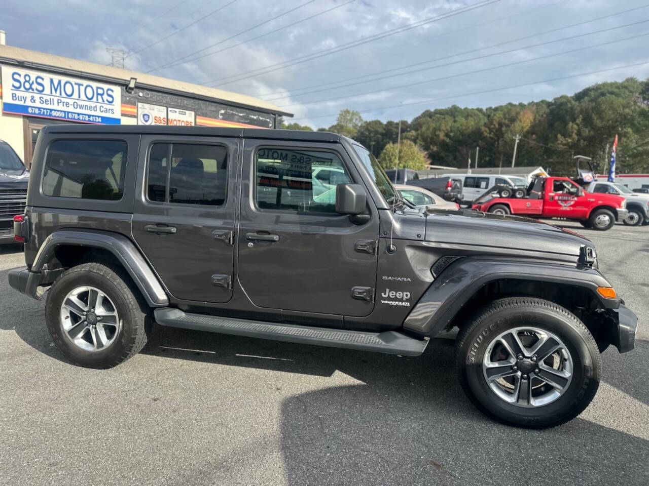 2019 Jeep Wrangler Unlimited for sale at S & S Motors in Marietta, GA