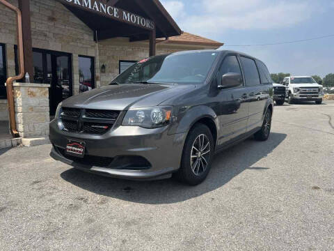 2016 Dodge Grand Caravan for sale at Performance Motors Killeen Second Chance in Killeen TX