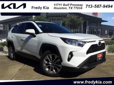 2021 Toyota RAV4 for sale at FREDYS CARS FOR LESS in Houston TX
