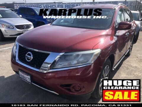 2016 Nissan Pathfinder for sale at Karplus Warehouse in Pacoima CA