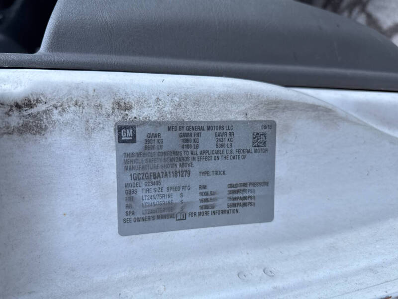 2010 Chevrolet Express 2500