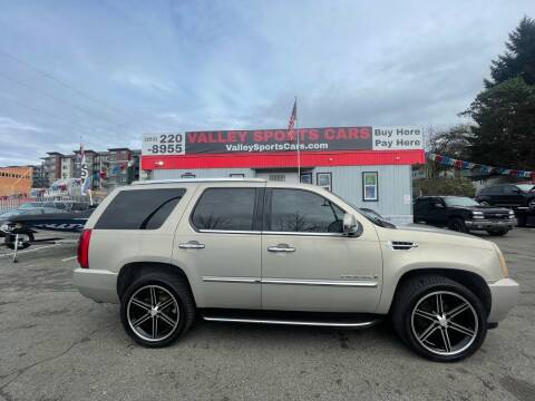 2007 Cadillac Escalade for sale at Valley Sports Cars in Des Moines WA