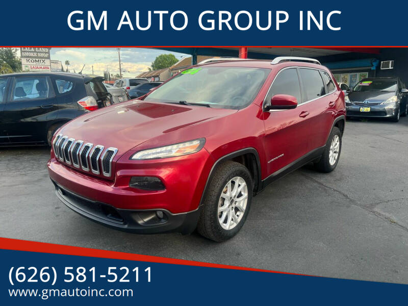 2016 Jeep Cherokee for sale at GM AUTO GROUP INC in La Puente CA