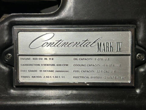 1973 Lincoln Continental