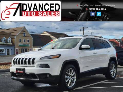 2018 Jeep Cherokee for sale at Advanced Auto Sales in Dracut MA