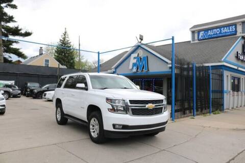2015 Chevrolet Tahoe for sale at F & M AUTO SALES in Detroit MI