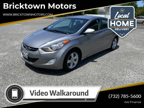 2012 Hyundai Elantra for sale at Bricktown Motors in Brick NJ