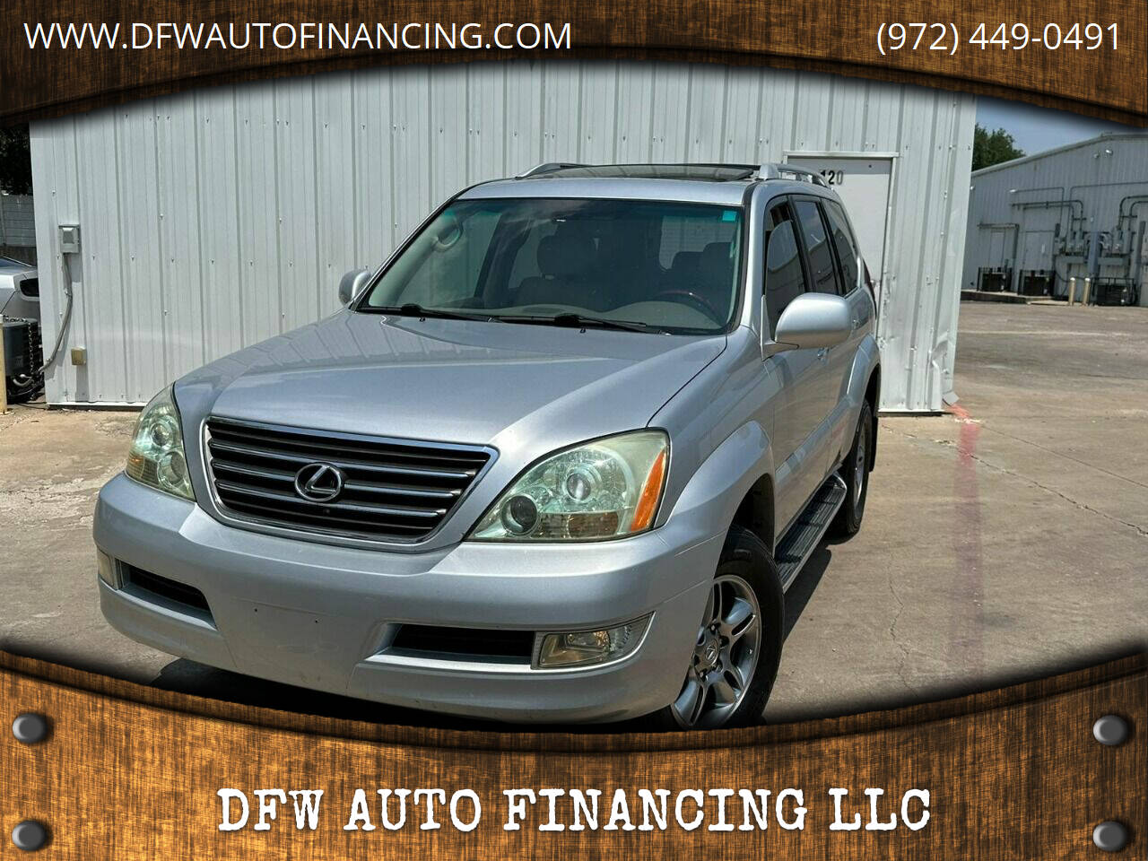 Silver 2009 Lexus GX 470 Base AWD 4dr SUV 1