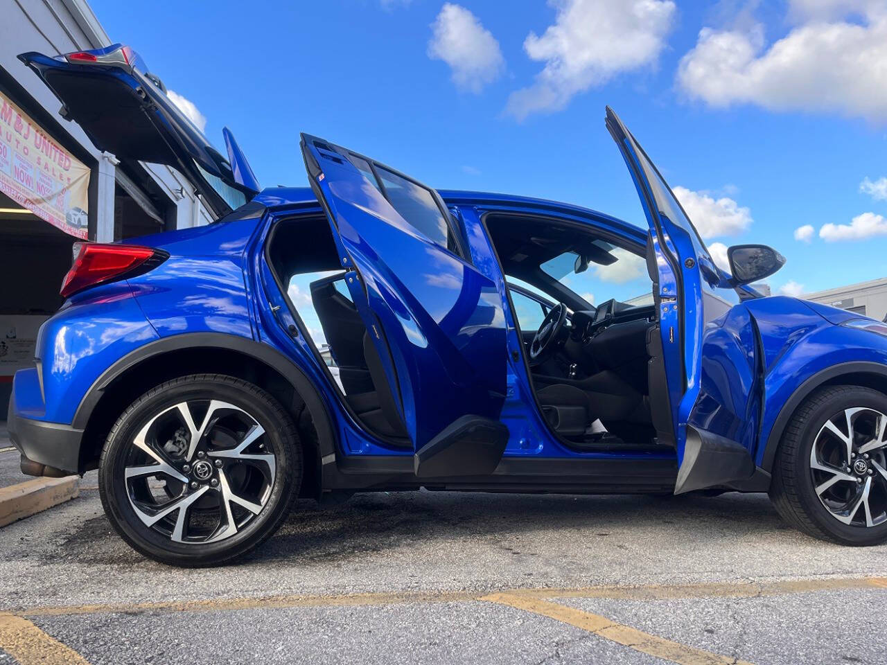 2018 Toyota C-HR for sale at M & J UNITED AUTO SALES in LAUDERDALE LAKES, FL