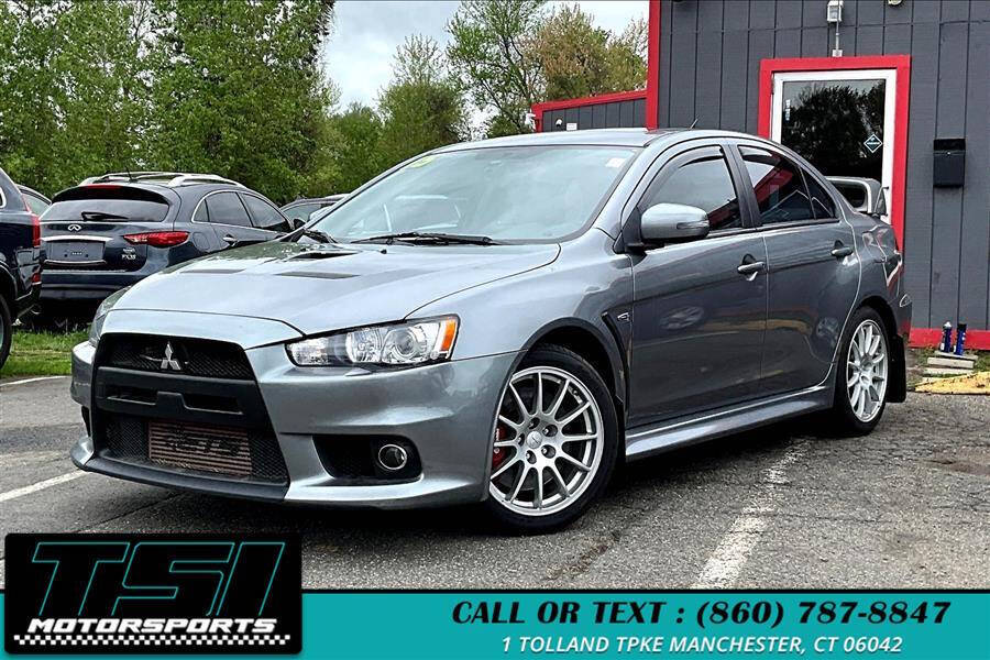 Lt. Gray 2015 Mitsubishi Lancer Evolution GSR AWD GSR 4dr Sedan 2