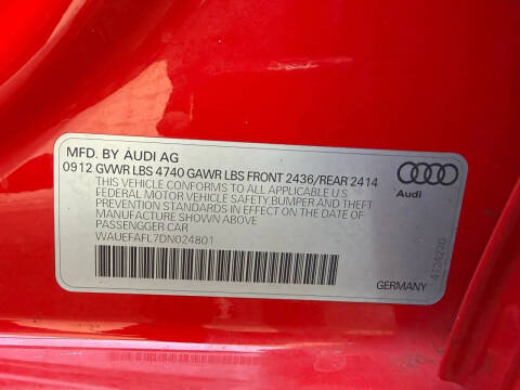 2013 Audi A4 2.0T Premium Plus