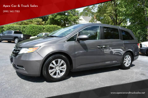 2014 Honda Odyssey for sale at Apex Car & Truck Sales in Apex NC