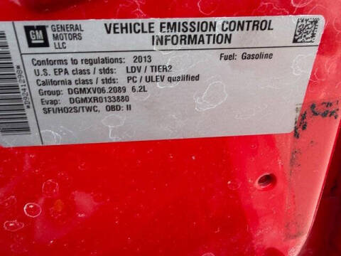 2013 Chevrolet Camaro SS