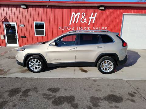 2014 Jeep Cherokee for sale at M & H Auto & Truck Sales Inc. in Marion IN