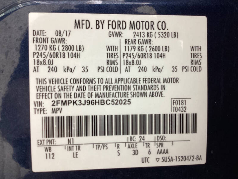 2017 Ford Edge SEL