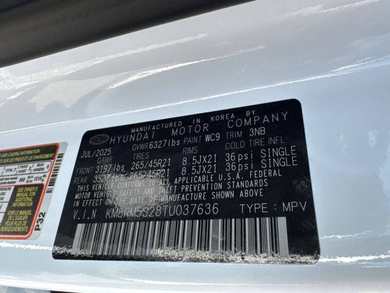 2026 Hyundai Palisade Calligraphy