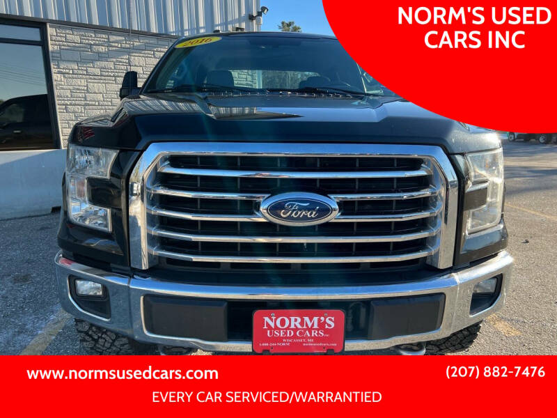 2016 Ford F-150 for sale at NORM'S USED CARS INC in Wiscasset ME