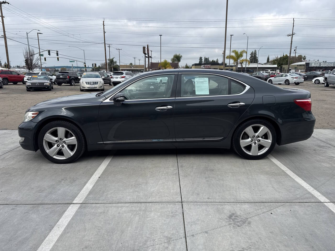 Black 2010 Lexus LS 460 L L 4dr Sedan 2