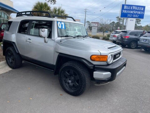 2007 Toyota FJ Cruiser for sale at BlueWater MotorSports in Wilmington NC