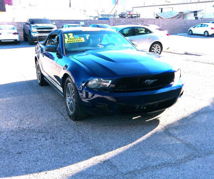2012 Ford Mustang for sale at DESERT AUTO TRADER in Las Vegas NV