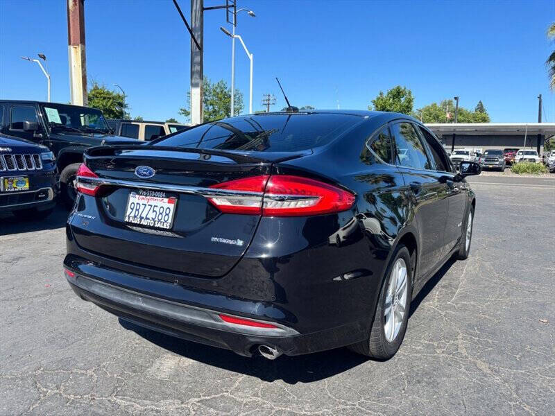 2018 Ford Fusion Hybrid SE