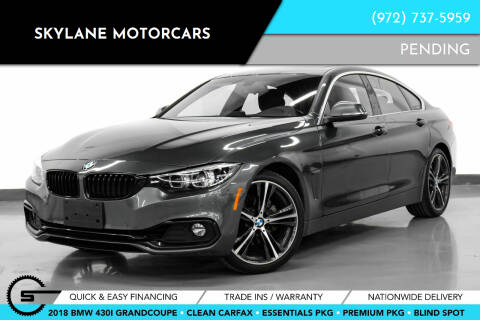 2018 BMW 4 Series for sale at Skylane Motorcars - Pre-Owned Inventory in Carrollton TX
