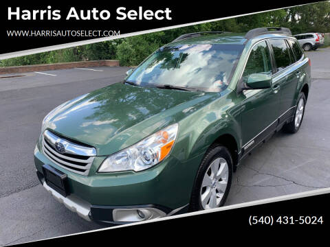 2012 Subaru Outback for sale at Harris Auto Select in Winchester VA