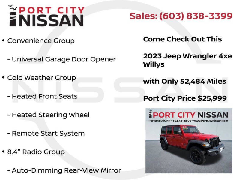 2023 Jeep Wrangler Willys 4xe