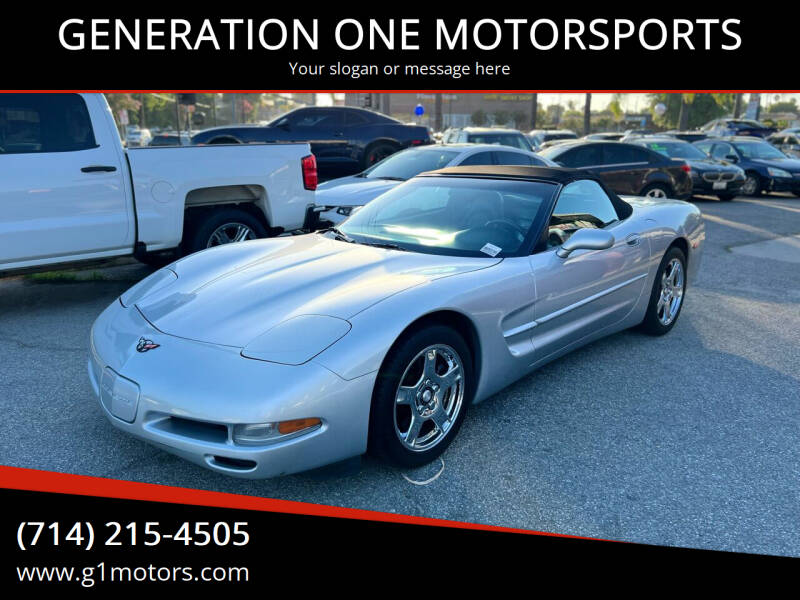 1998 Chevrolet Corvette for sale in La Habra, CA