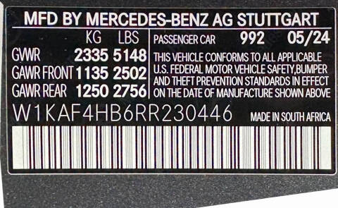 2024 Mercedes-Benz C-Class C 300 4MATIC