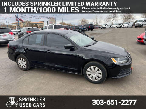 2016 Volkswagen Jetta for sale at Sprinkler Used Cars in Longmont CO