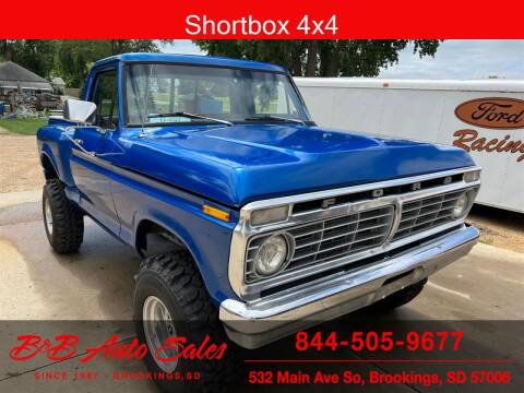 1976 Ford F-150 for sale at B & B Auto Sales in Brookings SD